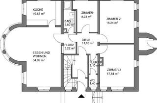 Wohnung mieten in 64646 Heppenheim, Gemütliche 5-Zimmer-Altbauwohnung in Heppenheim - Ober-Hambach