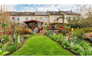 Haus kaufen in 30926 Seelze, Gepflegtes Reihenmittelhaus mit 6 Zimmern, Vollkeller, Garage, Loggia und Traumgarten