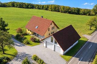 Einfamilienhaus kaufen in 74426 Bühlerzell, Wieder verfügbar! Wohnen & Arbeiten in naturnaher Lage – mit XXL-Garage