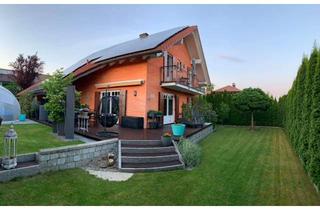 Einfamilienhaus kaufen in 84184 Tiefenbach, Hochwertiges Einfamilienhaus im mediterranen Stil mit Pool, Sauna, PV und blickgeschütztem Garten