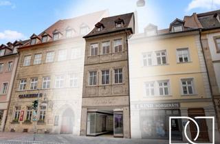 Gewerbeimmobilie kaufen in 96047 Bamberg, Denkmal-AfA! Einzigartiges Wohn-/Geschäftshaus mit Entwicklungspotenzial in der Langen Straße