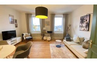 Immobilie mieten in Ziegeleistraße 6 (1.OG re.), 85055 Ingolstadt, Äußerst hübsch möblierte 2 ZKB, Balkon, 1. OG in einem renovierten Altbau, hohen Decken, IN-Nord