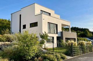 Immobilie mieten in 97289 Thüngen, Luxuriöse Architektenvilla am Hang auf 3 Ebenen, Smart Home, teilmöbliert, befristet für 3-4 Jahre