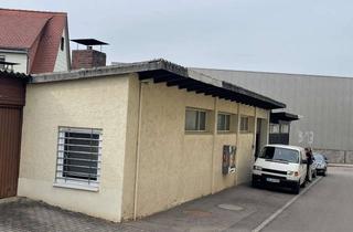 Gewerbeimmobilie kaufen in Hauffstrasse 11, 74343 Sachsenheim, Gebäude mit Freifläche Kleingewerbe Lager Laden Handwerker Halle Oldtimer Garage Getränkehandel