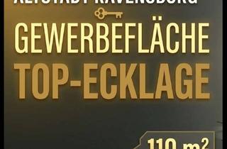 Geschäftslokal mieten in 88212 Ravensburg, Top-Ecklage Ravensburg Altstadt, Ladenfläche mit viel Laufkundschaft + großer Schaufensterfront