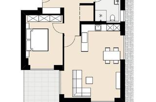 Penthouse mieten in Wertachweg 12, 87600 Kaufbeuren, 2 Zimmer Penthousewohnung im Wertachweg