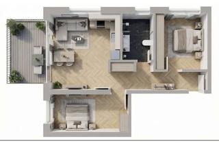 Wohnung mieten in Bahnhofstraße 13, 90537 Feucht, Helle 3-Zimmer Wohnung in Feucht mit 61 m² Wohnfläche