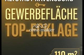 Büro zu mieten in 88212 Ravensburg, Top-Ecklage Ravensburg Altstadt, Ladenfläche mit viel Laufkundschaft + großer Schaufensterfront