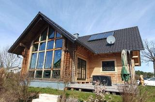 Einfamilienhaus kaufen in 95519 Schlammersdorf, Exklusives Blockhaus-Einfamilienhaus mit BIO-Doppelwand, moderner Technik & naturnahem Wohnen