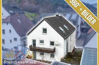 Haus kaufen in 66994 Dahn, Potenzial erkennen: Zweifamilienhaus für Macher in ruhiger Lage von Dahn