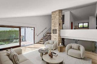 Haus mieten in Fichtestraße 40/1, 74074 Heilbronn, Mid-Century Architektenhaus mit Einliegerwohnung in Bestlage Heilbronn-Ost