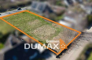 Grundstück zu kaufen in 28816 Stuhr, Seltene Gelegenheit: Großes Baugrundstück im Herzen von Stuhr