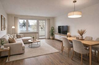 Wohnung mieten in 70567 Stuttgart, Erstbezug 2026 | Hochwertige 3-Zi.-Wohnung mit Südwest-Balkon | Top-Anbindung U-Bahn 2 min. u.a.