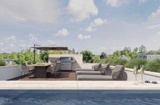 Penthouse kaufen in 81545 München, AIGNER - Über den Dächern Harlachings – Exklusives Penthouse mit 360°-Panoramablick