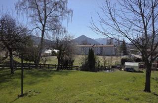 Garagen kaufen in 83727 Schliersee, Großzügiges Baugrundstück mit schönem Bergpanoramablick!