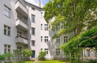 Wohnung kaufen in Kissingenstraße 41, 13189 Berlin, Berlin - Flexible Ruhe-Oase in Pankow: Bezugsfreie 2,5-Zimmer-Whg. in top-gepflegtem Altbau!