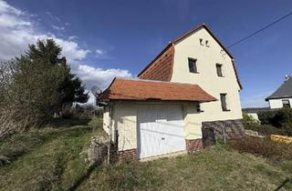 Einfamilienhaus kaufen in 09337 Hohenstein-Ernstthal, Hohenstein-Ernstthal - Rohdiamant mit Plan - Einfamilienhaus auf großem Grundstück mit g