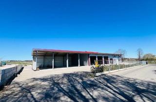 Gewerbeimmobilie kaufen in 72160 Horb, Horb am Neckar - Moderne Gewerbeimmobilie (BJ 2023) mit offener und geschlossener Werkhalle, Büro und Wohnung