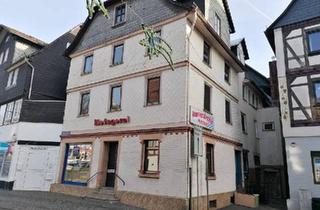 Haus kaufen in 35216 Biedenkopf, Biedenkopf - Historisches Wohn- & Geschäftshaus am Marktplatz Biedenkopf