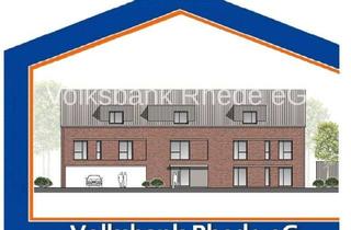 Wohnung kaufen in 46414 Rhede, Stadtnahes Wohnen in Rhede – Barrierearme Neubauwohnung im Erdgeschoss mit Garten