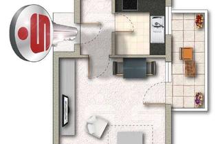 Wohnung kaufen in 66740 Saarlouis, Charmante 1-Zimmer-Wohnung mit Balkon und Weitblick in Saarlouis-Roden!