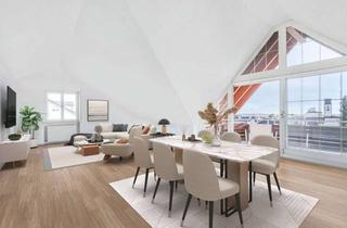 Wohnung kaufen in 88048 Friedrichshafen, Großzügige Dachgeschosswohnung mit Blick auf die Alpen