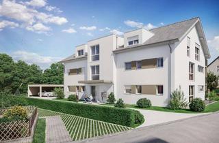 Wohnung kaufen in 72585 Riederich, Neubau-Wohnung OG Mitte Nr 5 mit Balkon inklusive Stellplatz Nr 4 // Riederich