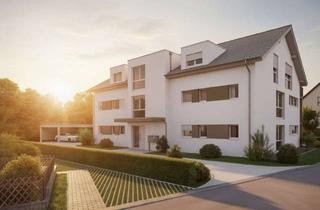 Wohnung kaufen in 72585 Riederich, Neubau-Wohnung EG Links Nr 3 mit Terrasse inklusive Carport Nr 2 // Riederich