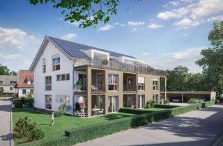 Wohnung kaufen in 72585 Riederich, Neubau-Wohnung EG Mitte Nr 2 mit Terrasse inklusive Stellplatz Nr 1 // Riederich