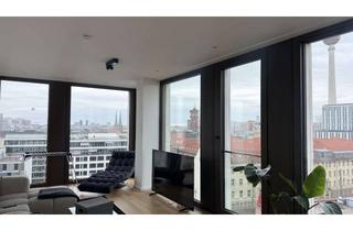 Wohnung mieten in Voltairestraße 11, 10179 Mitte, Helle 3-Zimmer Wohnung mit 79 m² in Berlin-Mitt (Dachterasse+Gym+Stellplatz)