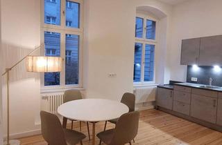 Wohnung mieten in Bleibtreustraße 32, 10707 Charlottenburg, Charmante möblierte 2-Zimmer-Altbauwohnung in Toplage Bleibtreustraße