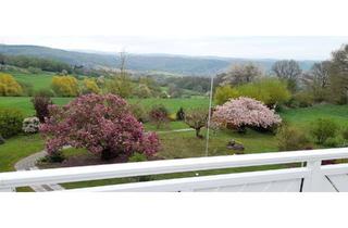 Wohnung mieten in 63636 Brachttal, Idyllische 4-Zimmer Wohnung mit zwei Bädern, EBK, Kamin, Garage, Terrasse und unverbaubarem Ausblick