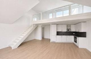 Wohnung mieten in Karl-Arnold-Straße, 65199 Dotzheim, Besonderes Wohngefühl: 2-Zimmer-Wohnung mit Galerie und Dachterrasse – Erstbezug nach Sanierung
