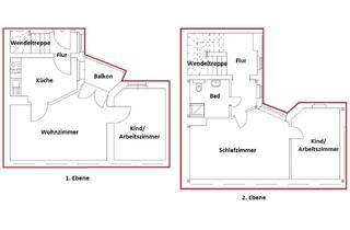 Wohnung mieten in Lostauer Straße, 39106 Alte Neustadt, *Bald verfügbar* Maisonette - Wohnung 4-Zimmer + frisch renoviert + Balkon + Einbauküche als Option