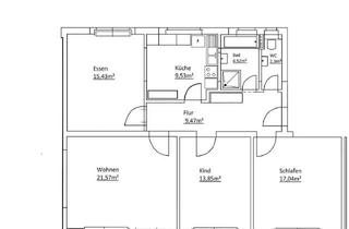 Wohnung mieten in 78224 Singen, Schöne 4 Zimmer Wohnung in Singen Süd