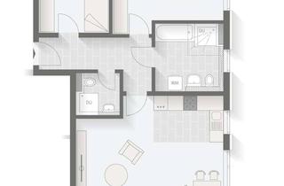 Wohnung mieten in 82008 Unterhaching, Moderne 3-Zimmer Erdgeschosswohnung mit Garten in Unterhaching