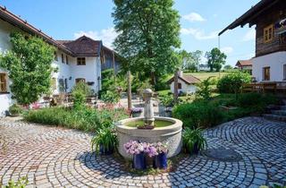 Gewerbeimmobilie kaufen in 94405 Landau, Business-Traum in Alleinlage: Autarker Dreiseithof mit Gästezimmern, Seminarräumen & Saunahaus