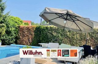 Einfamilienhaus kaufen in 04509 Krostitz, Einfamilienhaus mit Pool | West-Terrasse | Fußbodenheizung | Nebengebäude