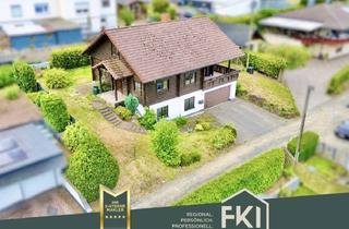 Haus kaufen in 57584 Scheuerfeld, **Stilvolles Holzhaus mit sonnigem Garten und Garage in Scheuerfeld**