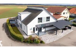 Einfamilienhaus kaufen in 74243 Langenbrettach, Stilvolles Einfamilienhaus auf Eckgrundstück mit großzügigem Raumkonzept in ruhiger Lage