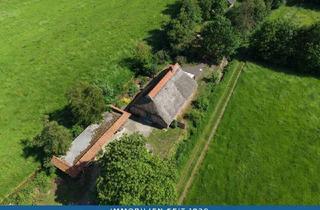 Bauernhaus kaufen in 26939 Ovelgönne, Saniertes Reetdach-Bauernhaus mit Landzukauf und Nebengebäuden zw. OL und Brake