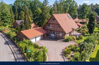 Haus kaufen in 21274 Undeloh, Premium-Fachwerkhaus in idyllischer Lage der Lüneburger Heide