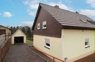 Doppelhaushälfte kaufen in 09328 Lunzenau, Tolle Doppelhaushälfte in ruhiger Lage zum Ausbau