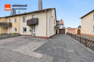 Doppelhaushälfte kaufen in 63814 Mainaschaff, Teilsanierte Doppelhaushälfte mit Ausbaupotenzial in ruhiger, zentraler Lage