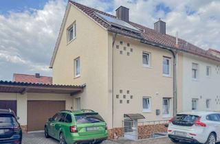 Doppelhaushälfte kaufen in 74564 Crailsheim, Gepflegte Doppelhaushälfte mit Garten, Garage und Keller in zentraler Lage von Crailsheim