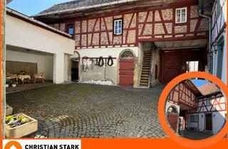 Haus kaufen in 55459 Aspisheim, Ein Anwesen mit Seele-denkmalgeschützte fränkische Hofreite voller Geschichte und Möglichkeiten!