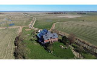 Haus kaufen in 25881 Westerhever, Wohnhaus mit Haubarg auf hoher Warft an der Nordsee