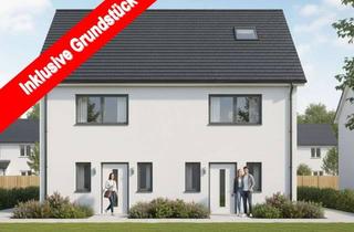 Doppelhaushälfte kaufen in Osterdorf, 58739 Wickede, Doppelhaushälfte bauen inklusive Grundstück in Echthausen!