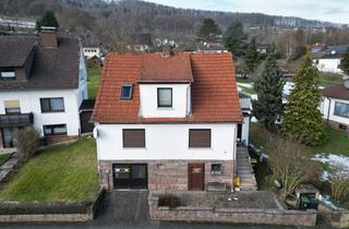 Einfamilienhaus kaufen in 37215 Witzenhausen, Freistehendes Einfamilienhaus mit überdachter Terrasse und großem Garten in Witzenhausen - Hundelsha