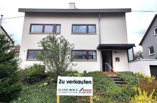 Anlageobjekt in 71522 Backnang, Kapitalanlage in guter Lage von Backnang - Zweifamilienhaus - sofort verfügbar!